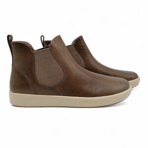 ECCO Women's Size 9 - 9.5 Taupe Soft 7 Chelsea Ankle Wedge Boot